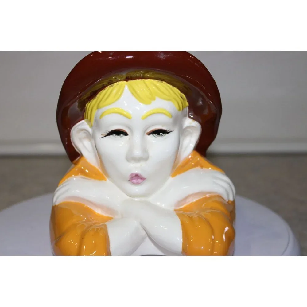Cookie Jar - Arnel's Porcelain - Whistling Barefoot Boy